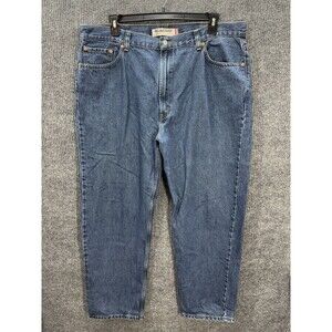 Levis 550 Jeans Mens 42x32 Blue Relaxed Slight Taper 100% Cotton Medium Wash